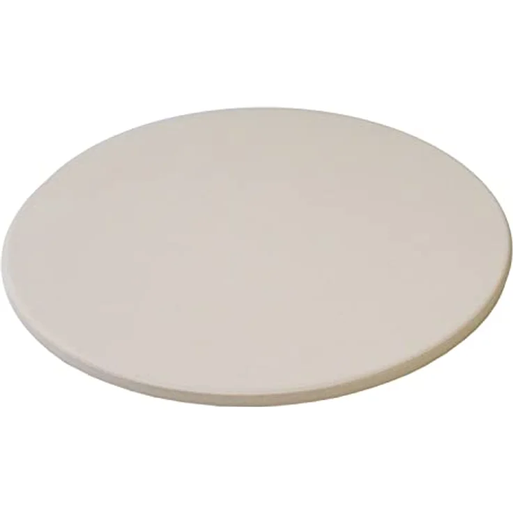TAINO Pizzastein ø30 cm, rund für Pizza und Flammkuchen, Cordierit, für Backöfen und Gas-/Holzkohlegrills, hitzebeständig bis 800°C – Bild 1