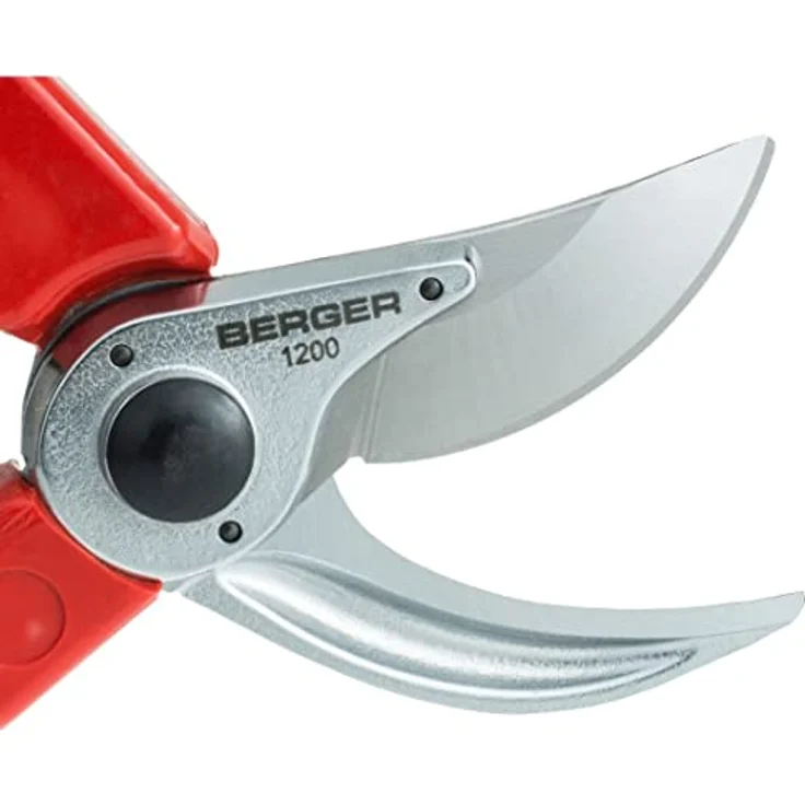 Berger Bypass Klassik 1200 mit austauschbarer Klinge und Metallkörper mittelgroß Gartenschere – Bild 4