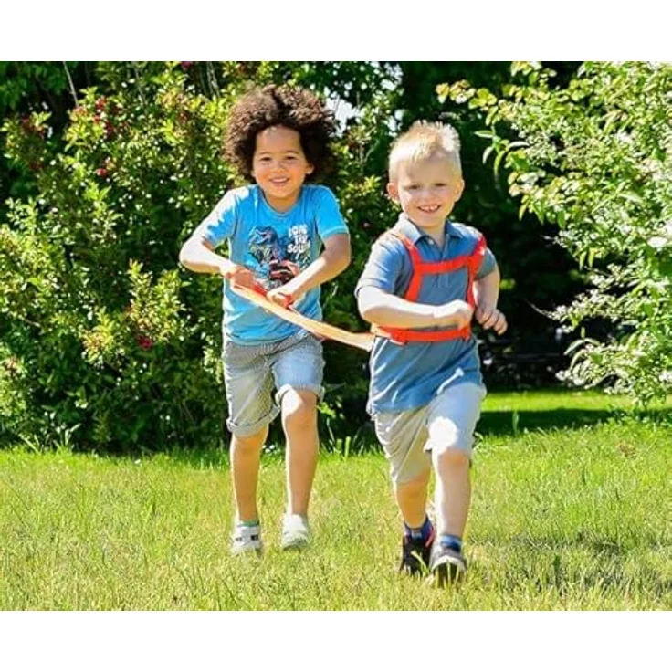 Betzold Sport Pferdegeschirr für Kinder, strapazierfähiges Nylon, verstellbar, inklusive Karabiner und Schnellverschluss – Bild 7