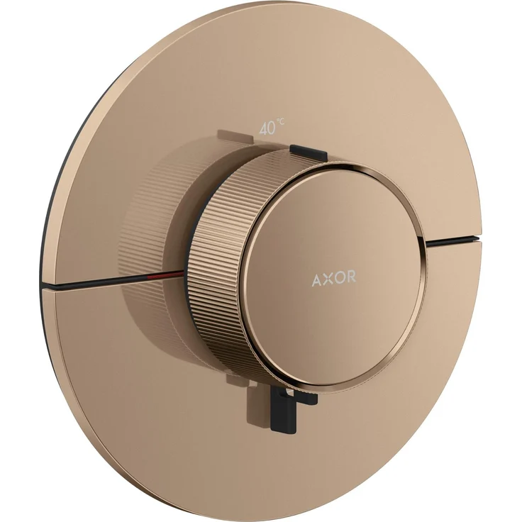 Hansgrohe AXOR ShowerSelect ID Thermostat, Highflow Unterputzarmatur, runde Form mit Temperatur- und Volumensteuerung, metall, für iBox universal 2