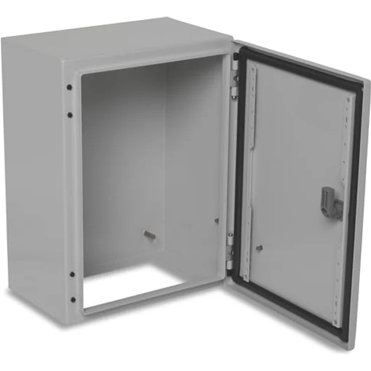 BOXEXPERT® Verteilerkasten Treva, wasserdicht IP66, 400x300x200mm aus Stahlblech, schlagfest IK10, für Außenbereich geeignet – Bild 2