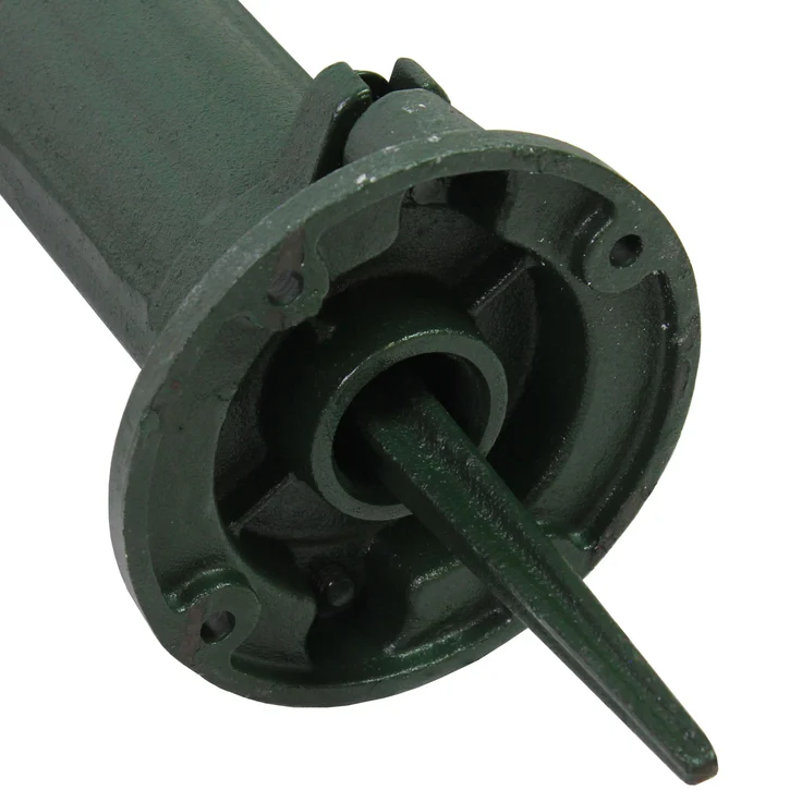 TRUTZHOLM® Schwengelpumpe + Pumpenständer Klassisches Design Gusseisen Handpumpe Gartenpumpe Ständer – Bild 9