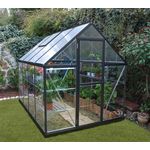Palram - Canopia Gewächshaus Hybrid 6 x 8 Grau