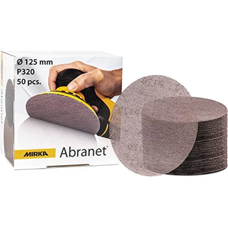 Mirka ABRANET Schleifscheiben Grip 125mm P320 50 Stk. (5423205032 ) – Bild 2