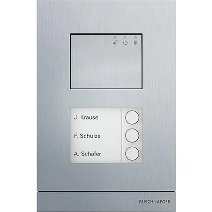 Busch-Jaeger A21051P3-A-03 Außenstation Audio, 3-Fach, Aluminium (2TMA200010A0003) – Bild 3