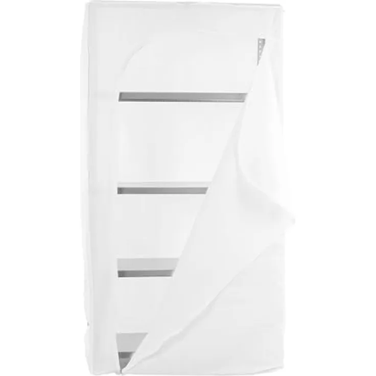 Simonrack Regalbezug, Kunststoffabdeckung für Regale, B x T x H: 90 x 50 x 180 cm, Weiß, mit Reißverschluss