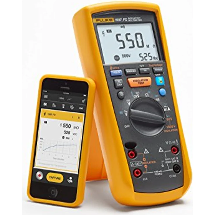 Fluke Industrie 1587 FC 2-in-1-Isolierung Multimeter – Bild 3