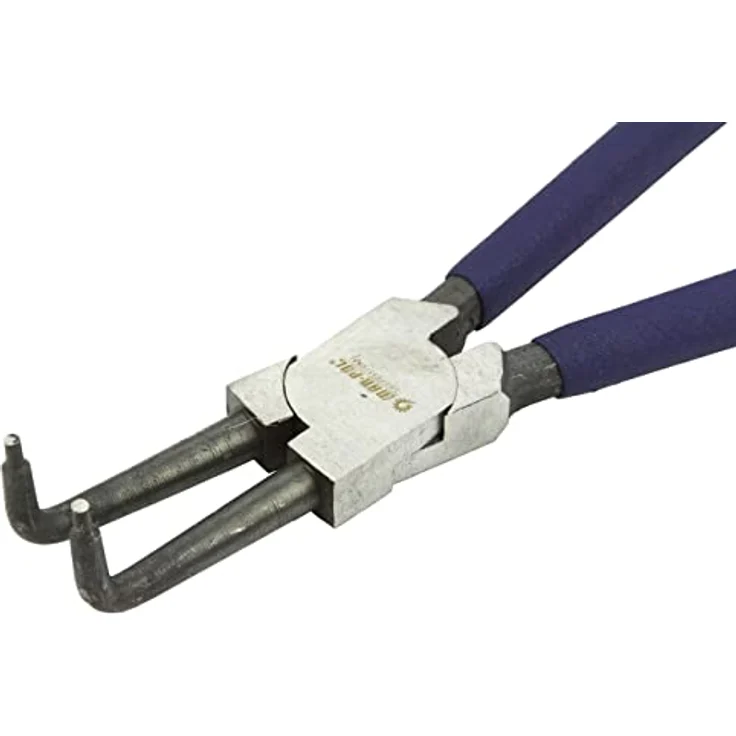 Mar-Pol Seeger Elastische Ringzange Set, 12 Zoll (300 mm), 4 Stück mit gebogenen und geraden Spitzen, inkl. Tasche – Bild 5