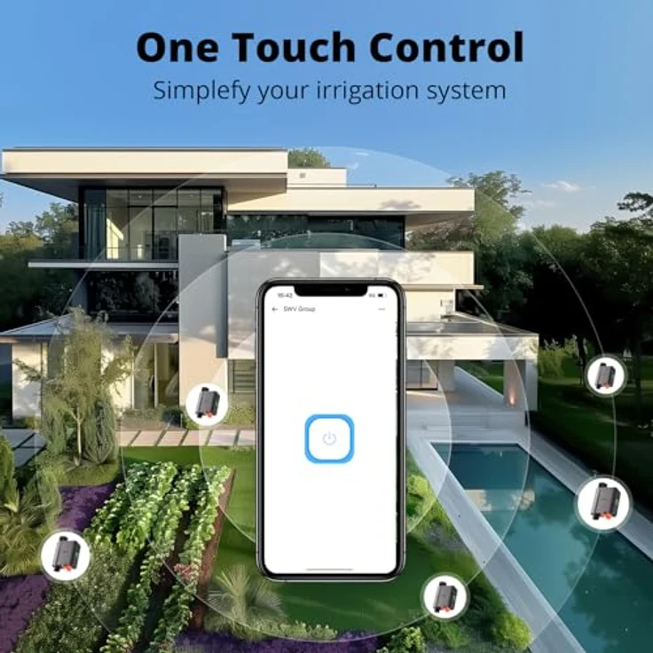 SONOFF Smart Bewässerungscomputer, App-gesteuertes automatisches Bewässerungssystem mit Zigbee 3.0, kompatibel mit Amazon Alexa und Home Assistant – Bild 5