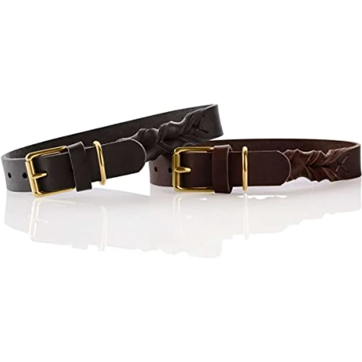Hunter Hunde-Halsband Sansibar Solid schwarz L – Bild 6