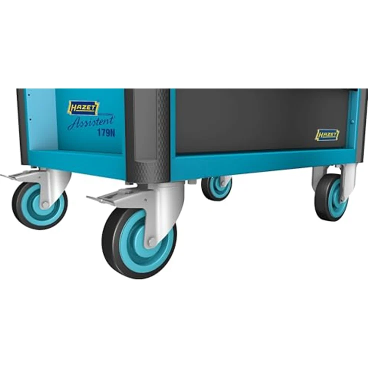 Hazet Werkstattwagen Assistent, Schubladen flach: 7x77x870x398 mm Schubladen hoch: 1x162x870x398 mm (179NXXL-8) – Bild 8