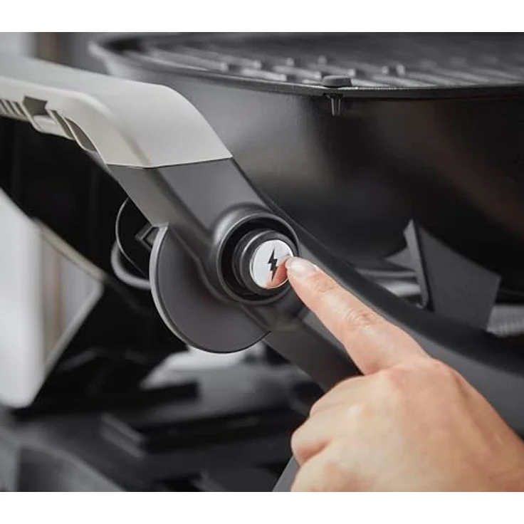 Weber Gasgrill Q1200N, kompakter Grill mit porzellanemailliertem Guss-Grillrost und Fettauffangschale, schwarz – Bild 13