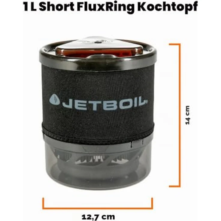 Jetboil MiniMo, Campingkocher für Bergsteigen und Wandern, geeignet für Damen und Herren – Bild 3