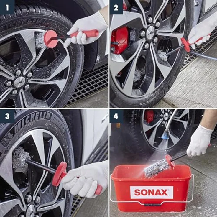 SONAX 04179410 Microfaser FelgenBürste 87 g - Preisvergleich – Bild 6