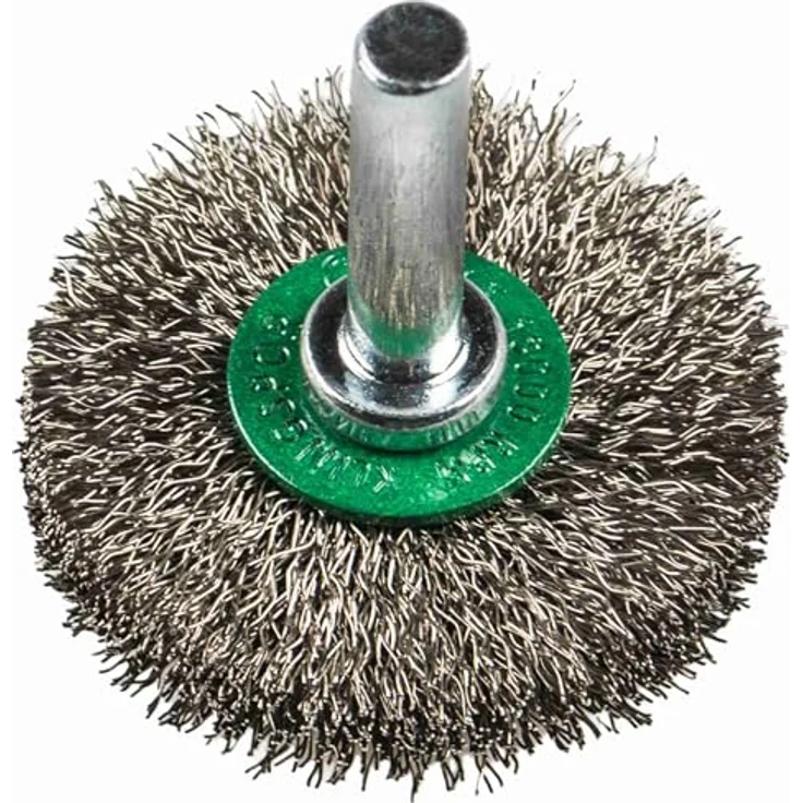 Klingspor BRS 600 W Schaftrundbürste, Edelstahl, 60 x 14 x 6 mm, 10 Stück – Bild 2
