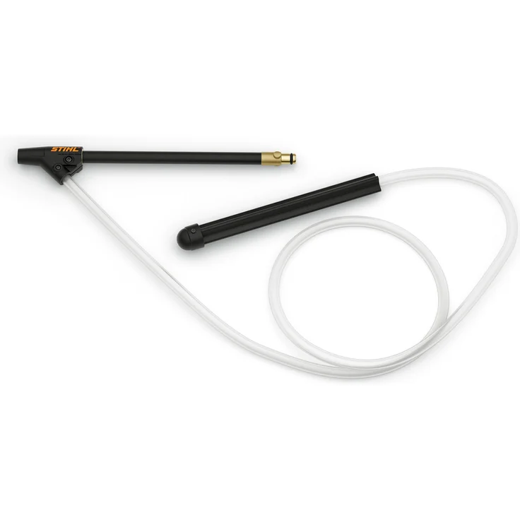 Stihl 49105001800, Sand Nassstrahleinrichtung für Hochdruckreiniger RE 90 – RE 163 PLUS, schwarz-transparent