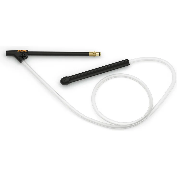 Stihl 49105001800, Sand Nassstrahleinrichtung für Hochdruckreiniger RE 90 – RE 163 PLUS, schwarz-transparent