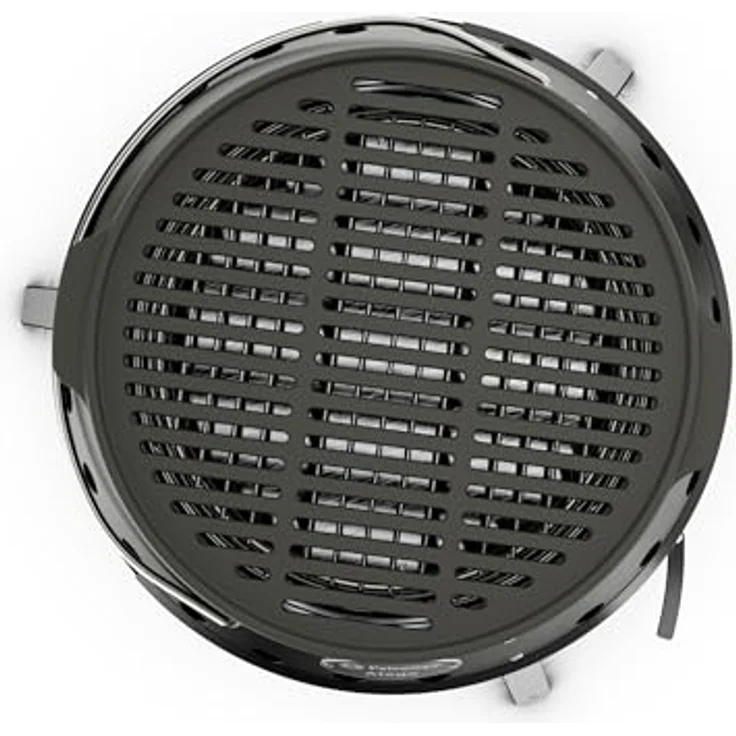 Petromax Atago Black Edition, 4in1 Mobiler Grill mit emailliertem Gussgrillrost und mattschwarzem Design – Bild 4