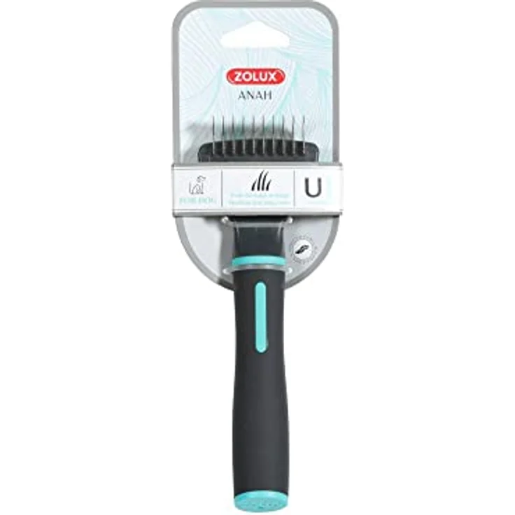 Zolux-Entwirrungshilfe für Hunde, 10 Zähne, 5,5 x 2,5 x 18,5 cm, Produktreihe ANAH, für Hunde, ZO-470830 – Bild 1