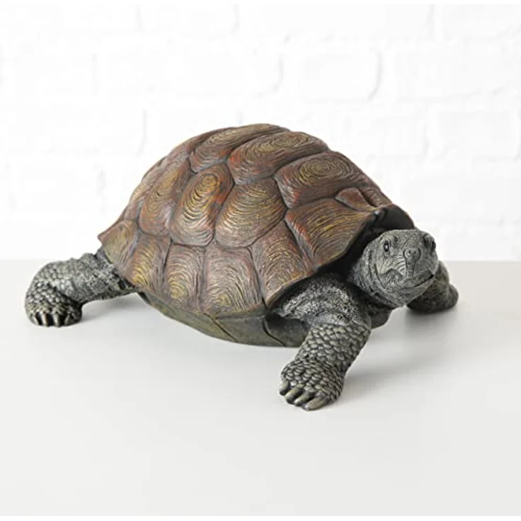 MFF Schildkröte Slowmotion - Länge 34 cm - Gartenfigur Deko Tierwelt – Bild 8