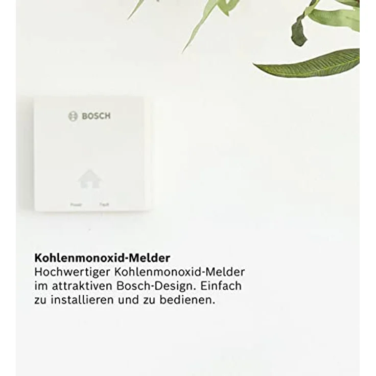 Der CO-Melder D-CO von Bosch - Einfach zu installierendes Kohlenmonoxid-Warngerät mit Memory-Modus und Lebensdauer-Anzeige – Bild 2