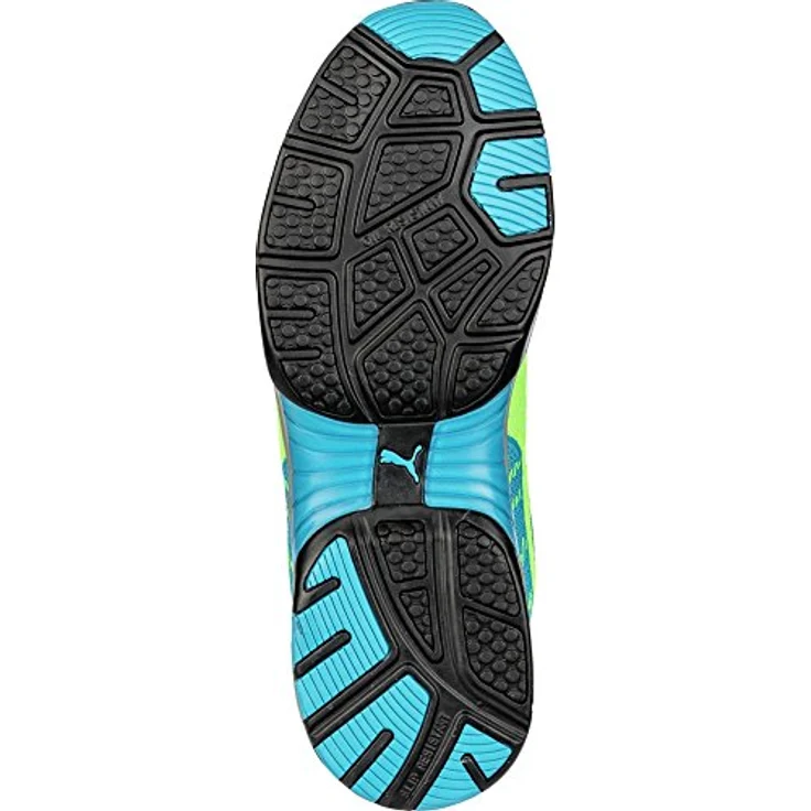 PUMA Celerity Knit Blue Wns Low S1P, Sicherheitsschuh mit FAP® Durchtrittschutz, EVA Zwischensohle, Blau-Grün, Schuhgröße EU 36 – Bild 8