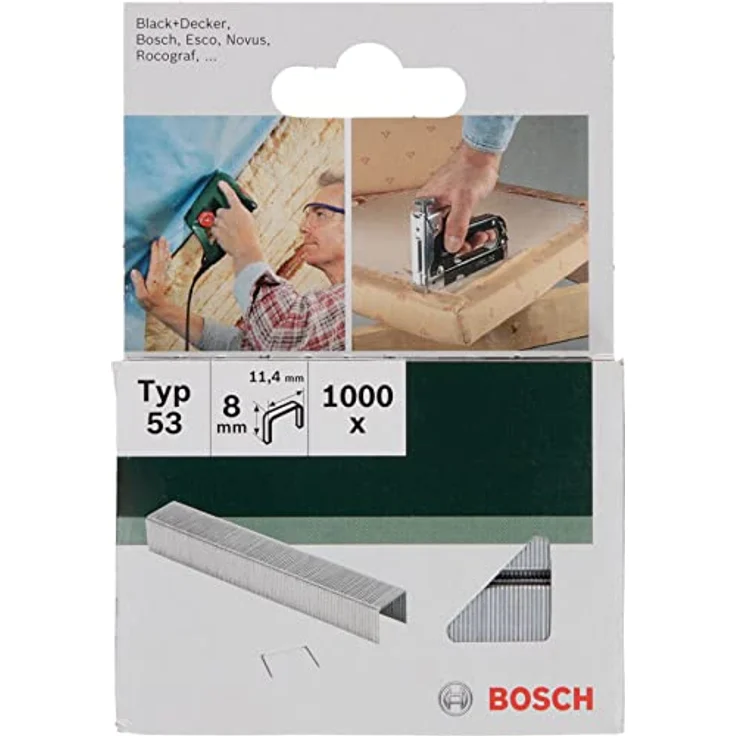 Bosch Home and Garden 2609255820 Tackerklammern, 8 mm – Bild 2