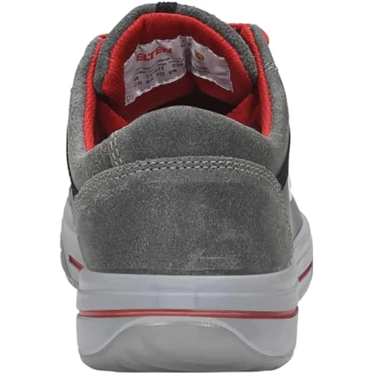 ELTEN Sicherheitsschuh Halbschuh Vintage Low, ESD, S3, Größe 42, Gepolsterte Lasche, Grau – Bild 8