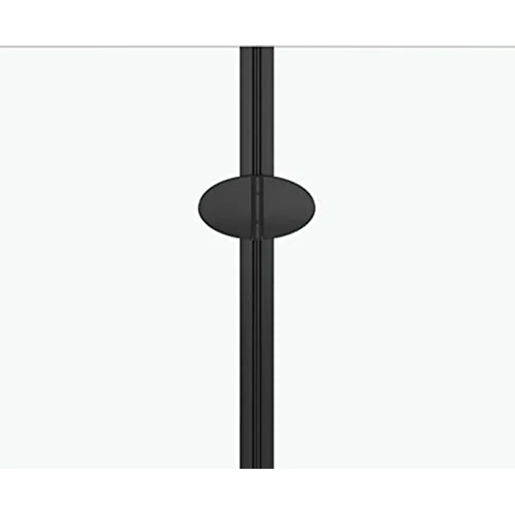 vidaXL Doppelte Faltbare Duschkabine ESG 120x68x130 cm Schwarz – Bild 6