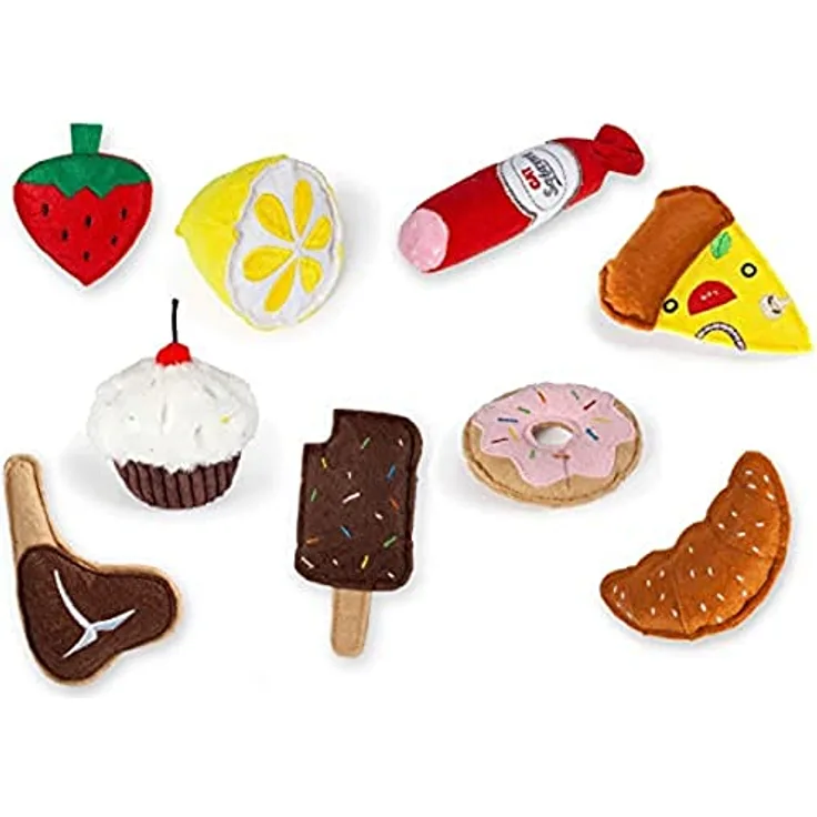 Karlie Katzenspielzeug Textil L: 6.5 cm gelb Limone