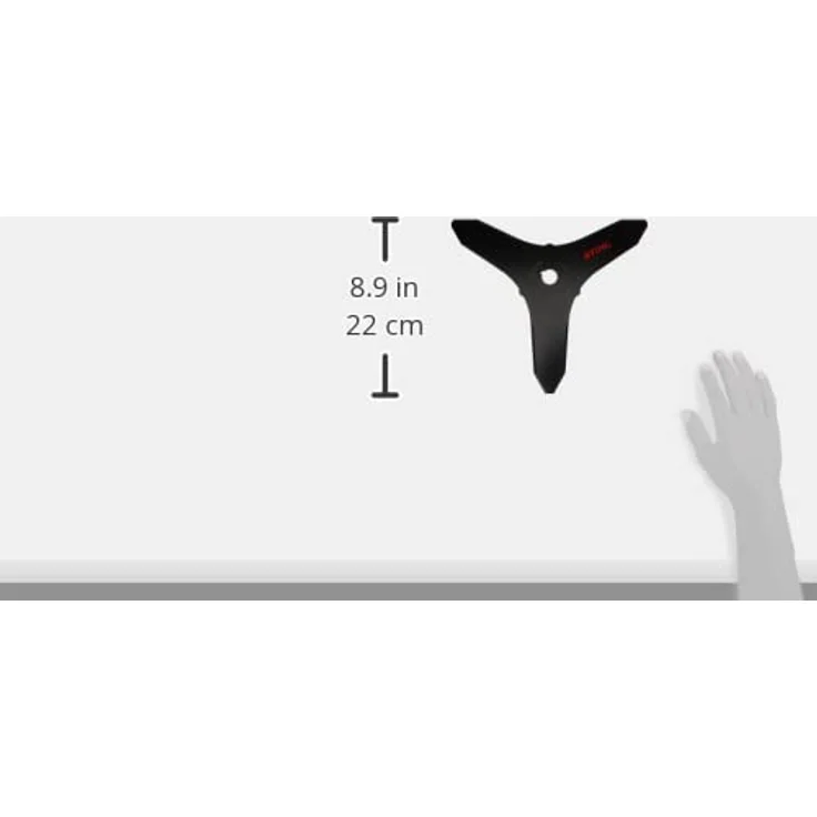 Stihl 4119 713 4100, 3-flügelig, 300 mm Mulchmesser – Bild 5