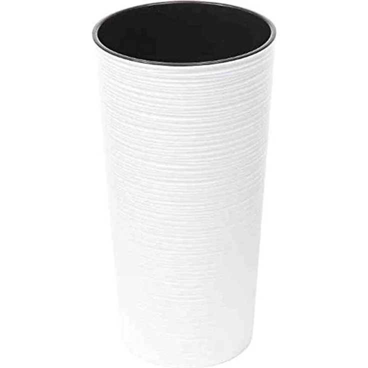 Siena Garden Pflanzgefäß Locon weiß Kunststoff 30 cm