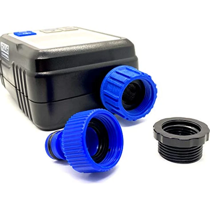 AQUA CONTROL C4110 Digital Bewässerungsgerät mit extrem einfachem Panorama-Display. Full Vision 2 Programmierer Beobachten Sie alle Programmierinformationen auf die Vez, schwarz – Bild 4