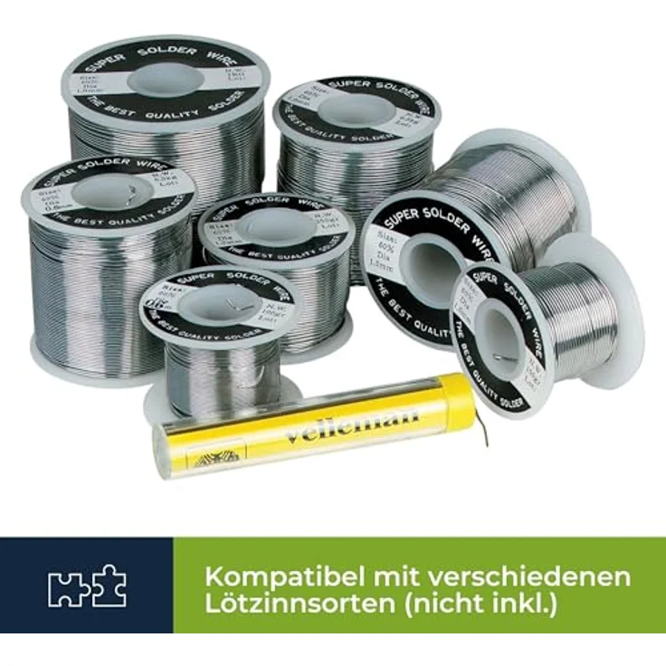 VELLEMAN - VTSSC40N Lötstation digital 48 W plus 150 bis plus 450 °C 420165 – Bild 8
