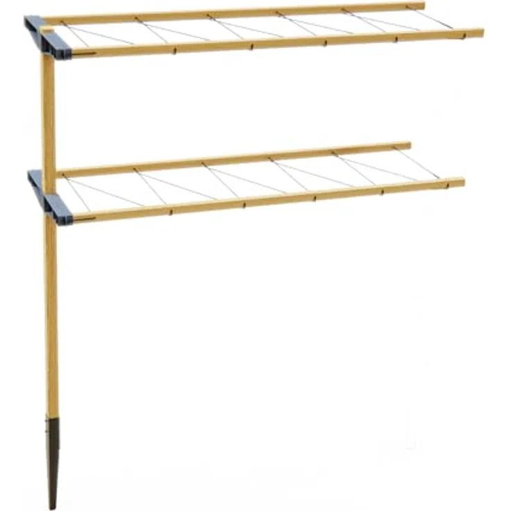Gusta Garden Berry Buddy Erweiterung, Flexible Rankhilfe aus Holz für Himbeeren, Brombeeren & Heidelbeeren, erweiterbar um 120 cm, nachhaltig produziert in der EU – Bild 1
