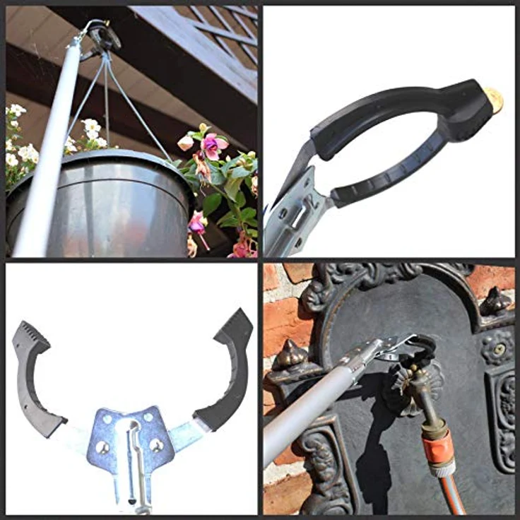 "**FenWi Multifunktions-Greifer | Müllzange aus Aluminium | stabile Greifhilfe für Haus Hof Garten | ergonomisch und leicht | 96,7 cm**" – Bild 2