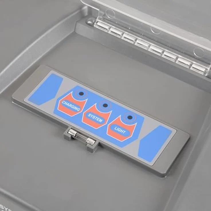 esotec Bachlaufpumpe 100/4200, Komplettset mit 2x50Wp Solarmodulen und 24Ah Akkuspeicher, max. 4200l/h, IP68 – Bild 8