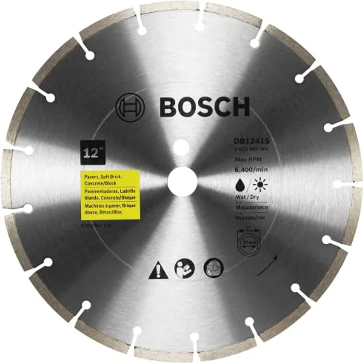 Bosch db441s 4-Zoll segmentiert Rand Diamant Klinge, DB1241S