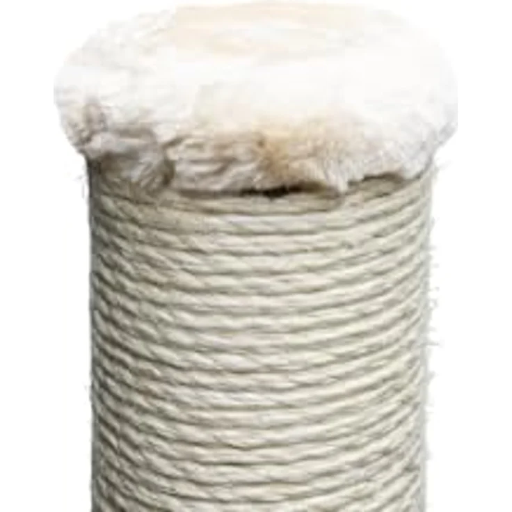 Beeztees Gina XL Kratzbaum, beige, 40x40x90cm, robustes Sisal – Bild 4
