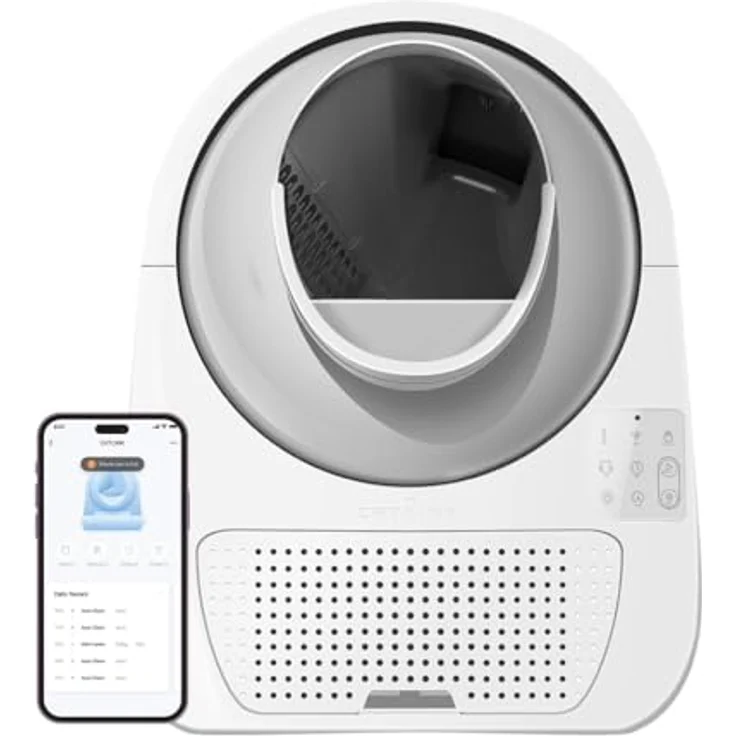 Catlink Intelligente selbstreinigende Katzentoilette Pro-X Luxury Version (Selbstreinigendes Katzenklo), Katzenklo – Bild 3
