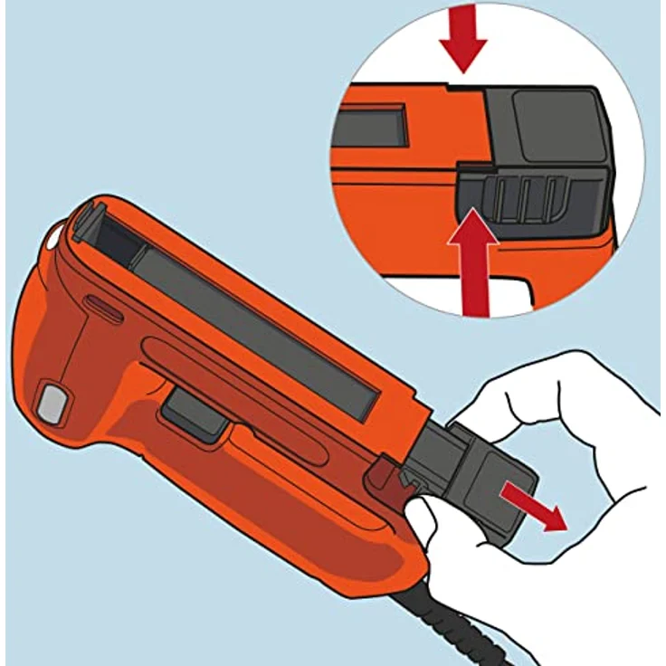 Tacwise 1703 140EL Pro Elektrische Klammer- und Stiftnagler mit 30 Schuss/min, ergonomischem Design und 2 m Kabel – Bild 3