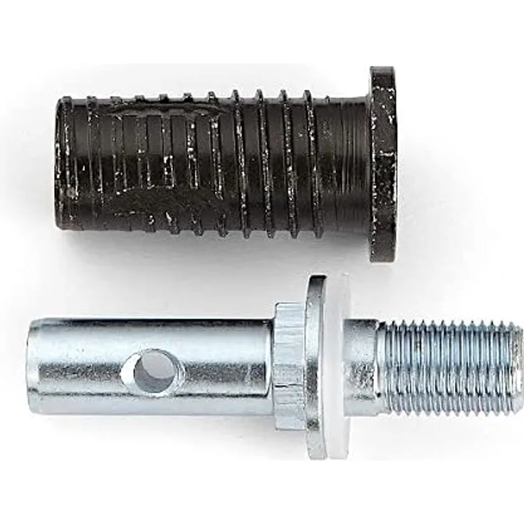 HEWI Befestigung einseitig für Stoßgiff BA 5.2, Stahl verzinkt für Türstärke 40-50 mm, geeignet für Holz-, Kunststoff- und Aluminiumtüren