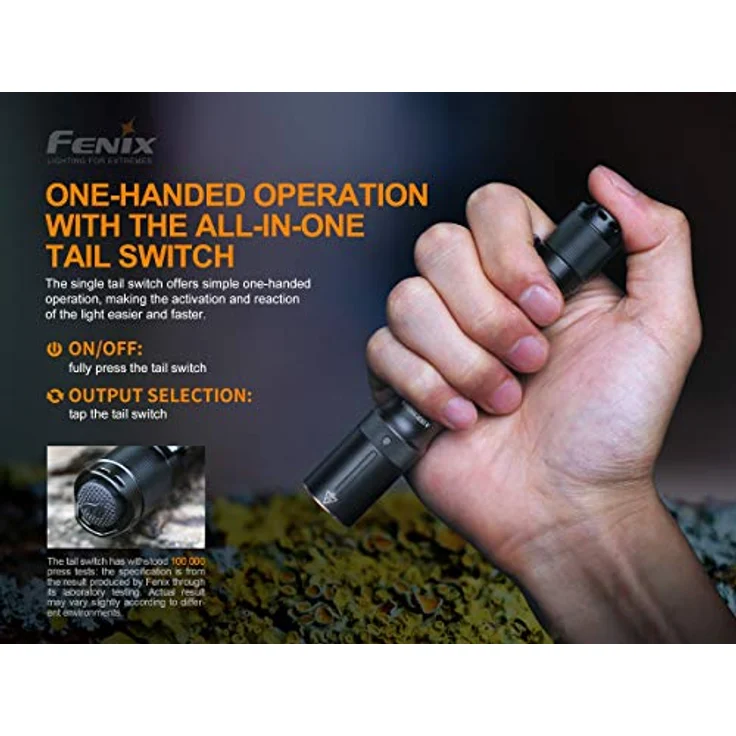 Fenix E20 V2.0 LED Taschenlampe 350 Lumen – Bild 6
