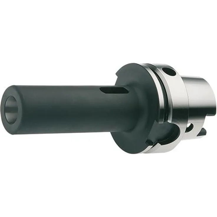 FORTIS Zwischenhülse MK-Schaft DIN69893A HSK-A63 Form-B MK2, legierter Einsatzstahl, gehärtet 58 HRC, Auskraglänge 120 mm, Rundlaufgenauigkeit < 0,005 mm