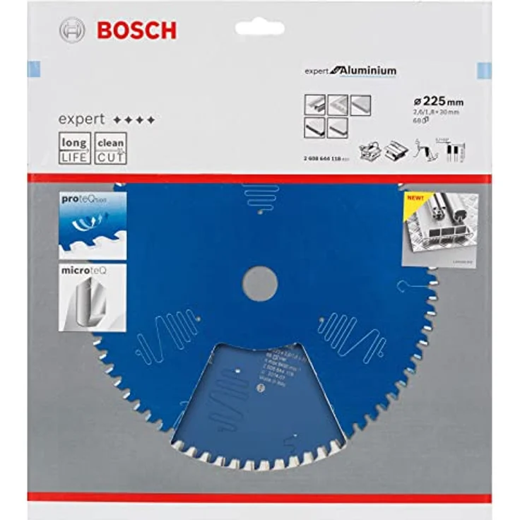 Bosch Professional 2608644118 Vorritzblatt''Top Precision'' EXALT 225x30mm 68, 225 x 30 x 2,6 mm – Bild 3