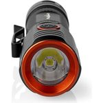 LED-Taschenlampe - Batteriebetrieben - 3.7 V DC - 20 W - Eingebautes Lithium Ion - Batterien enthalten - Wiederaufladbar - Nennlichtstrom: 2000 lm - Lichtbereich: 180 m - Strahlungswinkel: 10 °