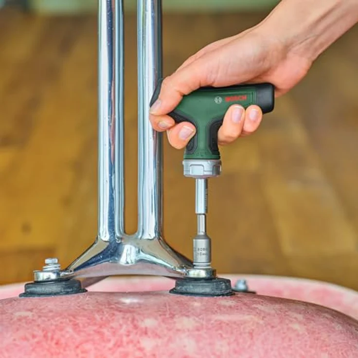 Bosch Home & Garden Bit-Ratschenschraubendreher T-Griff, ergonomisches Handwerkzeug mit 46 Nm Drehmoment und 36-Zahn-Ratschenfunktion – Bild 2