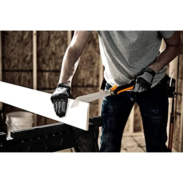 Fiskars Klappsäge Pro, 25 cm PowerTooth™ Blatt, ergonomischer Griff, inkl. Sicherheitsmechanismus – Bild 5