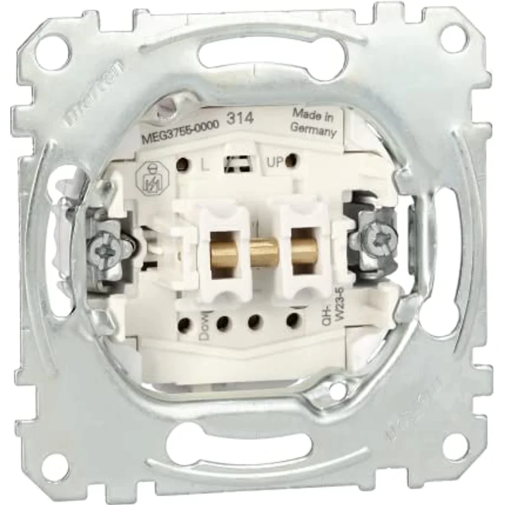 Schneider Electric Merten Rollladentaster-Einsatz, Unterputz, 1-polig, 10A, AC 250V, IP20, mit Steckklemmen – Bild 2