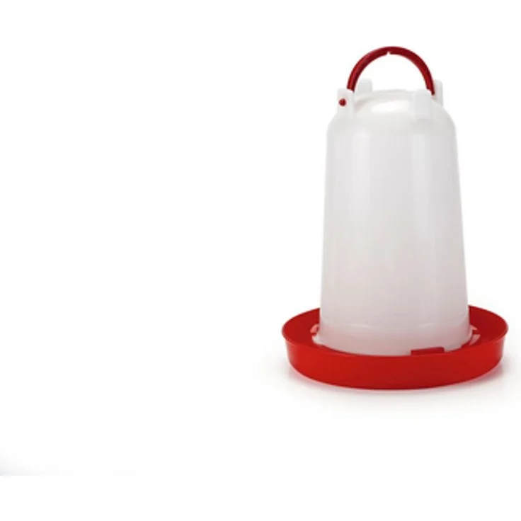 Olba Napf Wassertränke - Vogel - Kunststoff - weiß - 3l – Bild 1